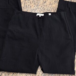 Vince Mid-rise Black Ankle Cropped Pants